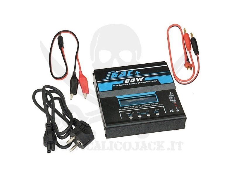 PROFESSIONAL BALANCE CHARGER i6AC+ 80W